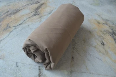 Beige Plain Fabric 100% Cotton 15 Yard Fabric NO TARRIF CHARGES 100%✅ ZK_65 - Image 1 of 4