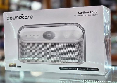 New Soundcore Motion X600 Bluetooth Speaker White A3130Z21 - Image 1 of 4