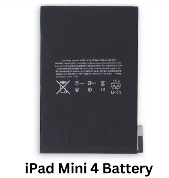 For iPad Mini 4 A1546 5124mAh Replacement Battery Premium Quality UK Seller - Image 1 of 1