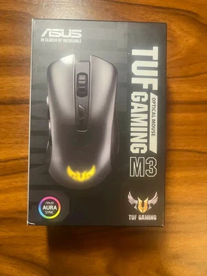 ASUS TUF Gaming M3 Optisch Gaming Maus - Schwarz  - Bild 1 von 3