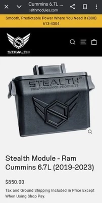 Stealth Module - RAM  Cummings 6.7 L 2019 - 2023 - Image 1 of 3