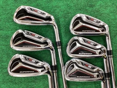 TaylorMade R9 Super Max Iron Set 5-9,Pw 6pc Flex Regular N.S.PRO 950GH Steel - Image 1 of 4
