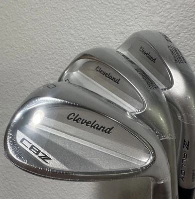 New 2025 Cleveland Golf Cavity Back CBZ Wedge Set 52 56 60 Graphite KBS Hi REV - Image 1 of 4
