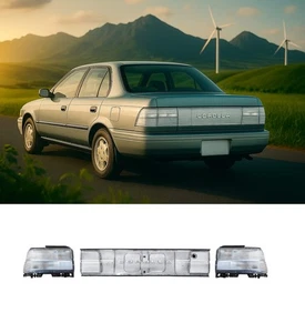 Toyota COROLLA AE100 AE101 ALBINO TAIL LIGHTS SET with Reflector NEW AFTERMARKET - Picture 1 of 5
