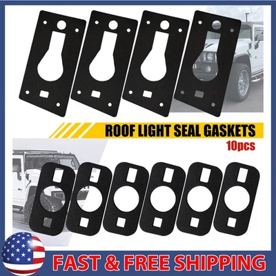 10x Para 2003-09 Hummer H2 Luz de Cabina de Techo Lámpara de Correr Juntas de Sello Antifugas PUS Foto 1 de 4