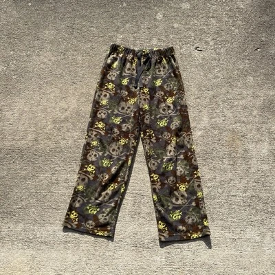 Arizona Co. Fleece Skulls Sweat Pants Lounge Pants Boys Size Medium 10/12 - Image 1 of 4