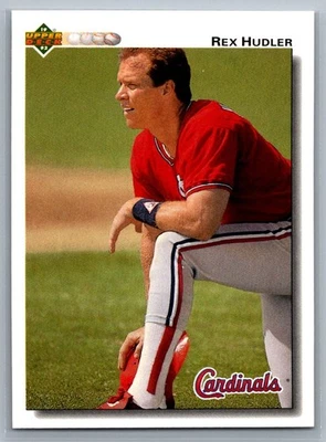 1992 Upper Deck #670 Rex Hudler - Image 1 of 2