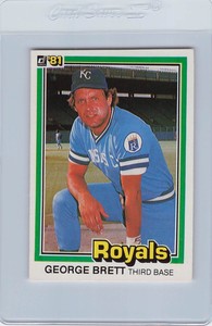 1981 Donruss George Brett # 100 NM-MT