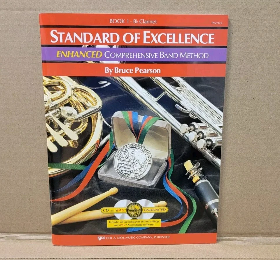 Bb Clarinet Standard Of Excellence Book 1 Band Method Music New - Image 1 of 1