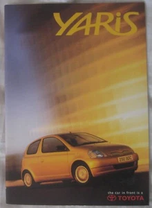 March 1999 Toyota Yaris Brochure - Picture 1 of 5