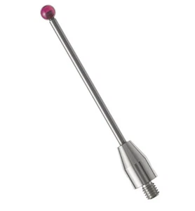 CMM Touch Probe styli M4 Thread 4mm Ruby Ball 50mm Long CMM Stylus A-5003-4799 - Picture 1 of 2