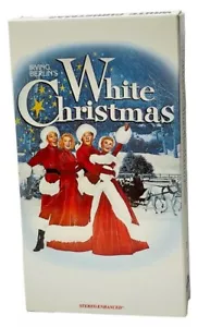 VHS WHITE CHRISTMAS BING CROSBY DANNY KAYE IRVING BERLIN TESTED WORKS COLORIZED - Picture 1 of 6