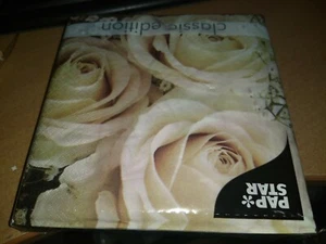 20 X NAPKINS FOR SCRAPBOOKING ETC 13 INCH NEW ROSES  - Picture 1 of 1