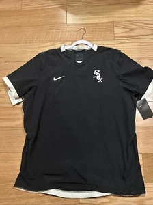 Nike MLB Men's Chicago White Sox Nike On-Field Road Hot Jacket NKAV Sz L NWT - Picture 1 of 9