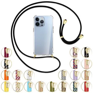 Collana (O) per Apple iPhone 13 Pro Cover protettiva Custodia con catena cordino - Foto 1 di 93