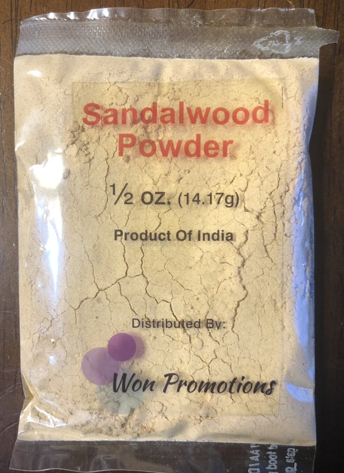SANDALWOOD POWDER - 1/2 Oz. (14.17 Grams) - USA Seller  - Image 1 of 1
