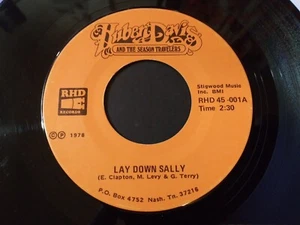 Hubert Davis & The Season Travelers Lay Down Sally VG+ Original RHD Record 1978 - Picture 1 of 2