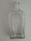 Antique Xix C.Russian Farmacy Glass Mesuring Bottle Gleshke&Vidner