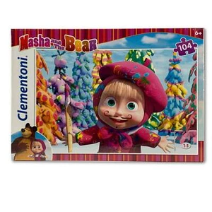 Clementoni Masha and the Bear Puzzle 104 Teile Super Color Mascha und der Bär 2