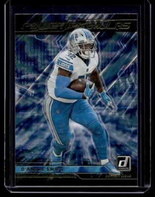 2021 DONRUSS POWER FORMULAS D'ANDRE SWIFT DETROIT LIONS #PF1 - Image 1 of 2