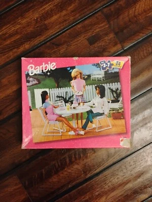 1998 Barbie Puzzle Mattel 24 Pieces #41911 - Image 1 of 4