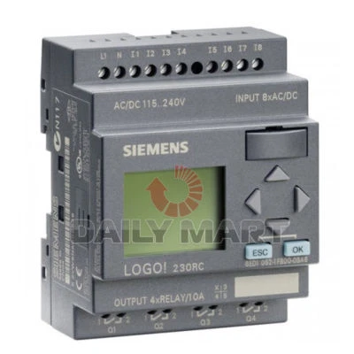 NEW Siemens LOGO! 230RC 6ED1 052-1FB00-0BA6 LCD Logic Module 230V, FREE SHIPPING - Image 1 of 3