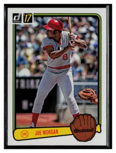 2017 Donruss Retro Variations #RV-47 Joe Morgan - Picture 1 of 2
