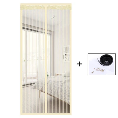 Protector de malla magnético para cortina de insectos mosquitos mosquitos mosquitos Foto 1 de 4