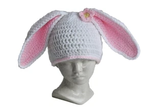 Crochet Pattern DIGITAL DOWNLOAD Bunny Easter Hat - 8 Sizes Newborn - Men's XL - Picture 1 of 2