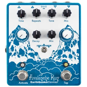 EarthQuaker Devices Avalanche Run V2 Stereo Delay & Reverb‎ Guitar Effect Pedal - Picture 1 of 1