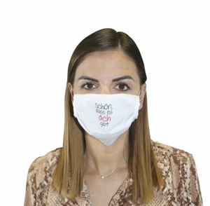 Mund-Nasen-Maske - Schön, dass es dich gibt (*NEU*) - Schutz gegen Infektionen - Picture 1 of 2
