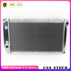For 1972-1979 75 Ford Thunderbird Ranchero LTD Torino V8 4 Row Aluminum Radiator - Picture 1 of 9