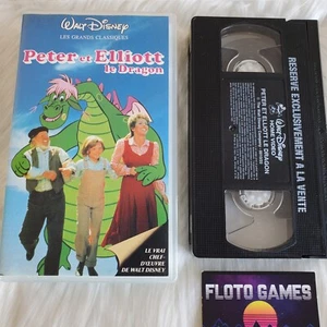 VHS D'Origine FR : Peter et Elliott le Dragon - Disney - Floto Games - Picture 1 of 2
