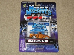 Muscle Machines 1940 40 Willy's PU Pickup Truck Copper MOC 2002 - Picture 1 of 2