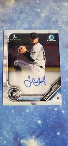 1st Bowman Bowman Chrome Jordan Yamamoto Auto CPA-JY