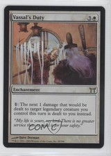 2004 Magic: The Gathering - Champions of Kamigawa Foil Vassal's Duty #48 n0n