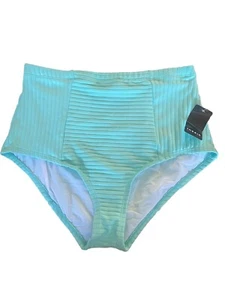 Pantalones de baño Torrid Turquesa cintura alta talla 0 - Imagen 1 de 9