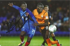 PETERBOROUGH: IDRIS KANU SIGNED 6x4 ACTION PHOTO+COA - Picture 1 of 1