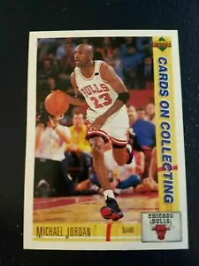 MICHAEL JORDAN Chicago Bulls 1991 - 1992 Upper Deck SPANISH #181 ODDBALL WOW - Picture 1 of 2