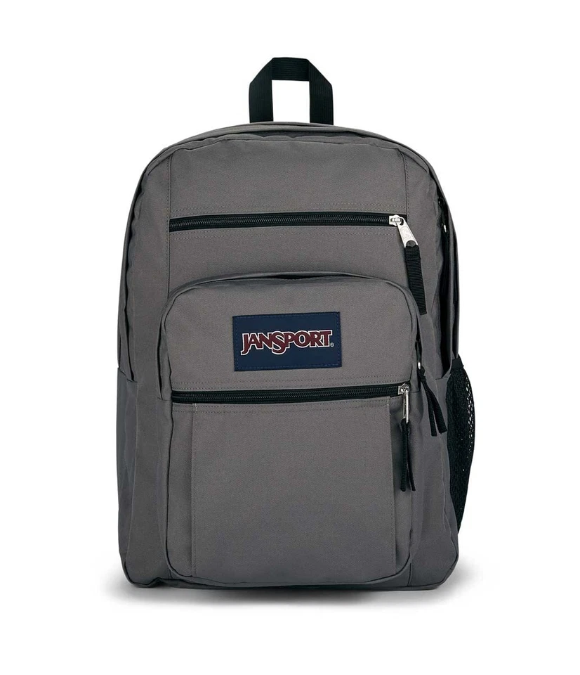 JanSport BIG STUDENT Backpack Style JS0A47JK7H6 2 100 Cubic Inches Graphite Grey