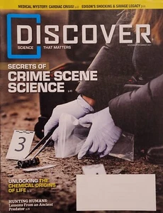 SECRETS OF CRIME SCENE SCIENCE November 2021 DISCOVER Magazine - Picture 1 of 1