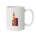 London Red Phone Booth Mug Personalised Gift Customised Name message