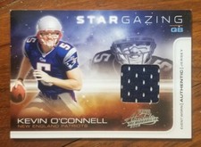 Kevin O'Connell 2008 Absolute Star Gazing Jersey Football Card