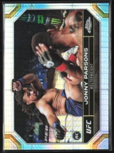 2024 Topps Chrome UFC #72 Jonny Parsons Silver Hyper RC - Picture 1 of 2