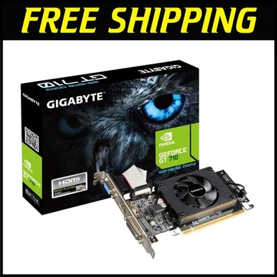 Tarjeta de gráficos ligera Nvidia Geforce GT 710 de 2 GB - Experiencia de juego fluida Foto 1 de 4