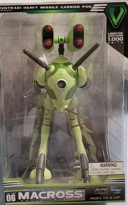06 Macross Zentradi Heavy Missile Carrier Pod Robot Película Foto 1 de 4