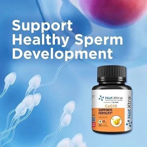 Cápsulas herbales de fertilidad masculina CoQ10 - Aumentar la energía y la salud reproductiva - Imagen 1 de 11