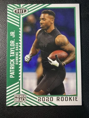 2020 Sage Hit - Patrick Taylor Jr. #78 Green (RC) - Image 1 of 2