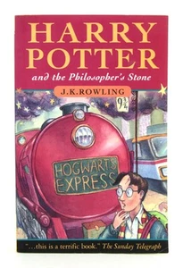 HARRY POTTER AND THE PHILOSOPHER'S STONE by J.K. Rowling Bloomsbury 1st/4th PB - Imagen 1 de 4