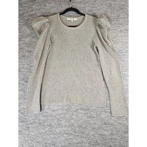 Joe's Puff Shoulder Ribbed Sweater Size M - Picture 1 of 4